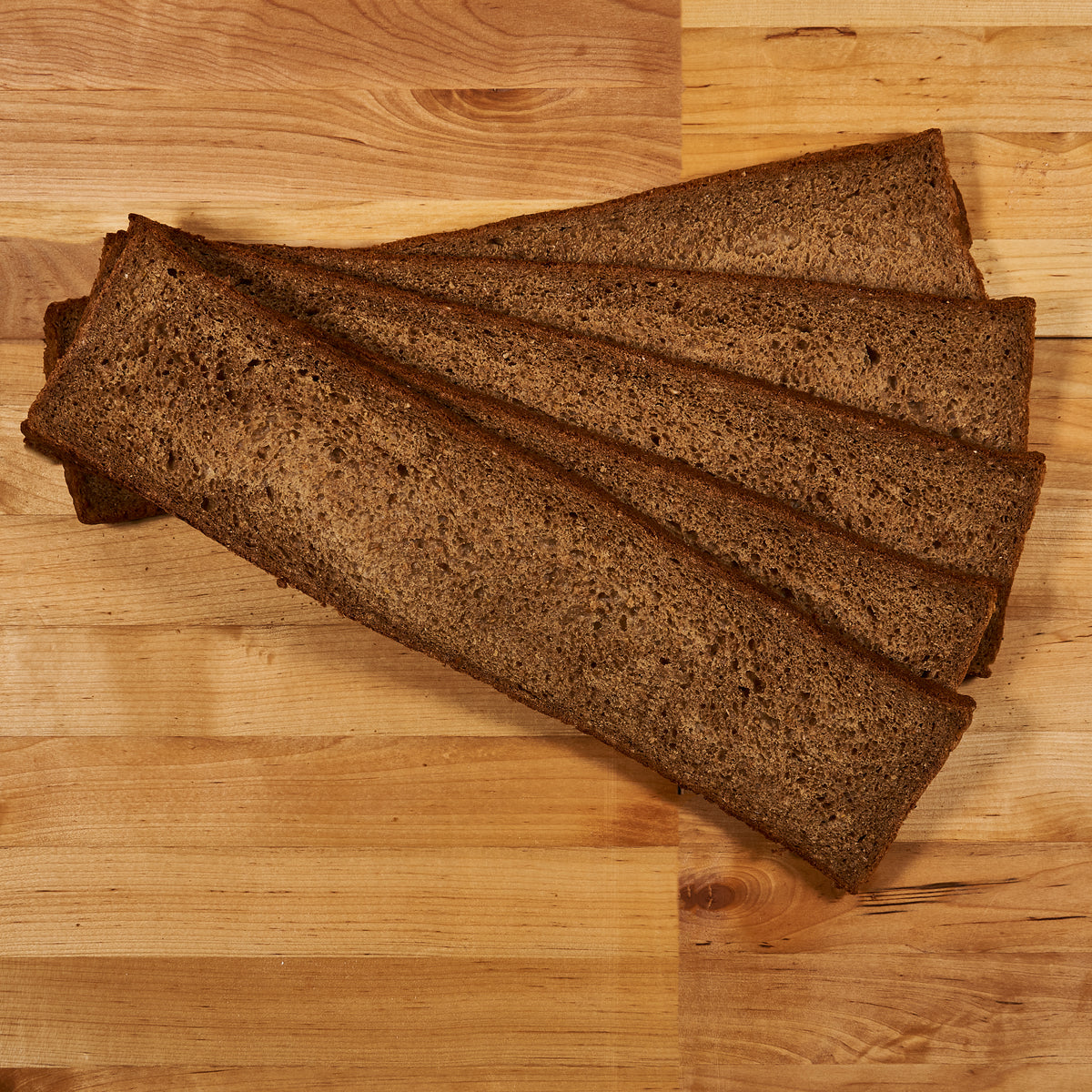 Black Pumpernickel Artisan Canape The Bread Gal Bakery